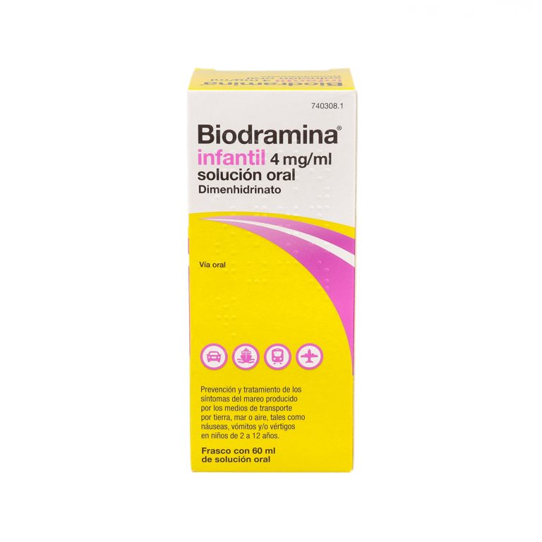 Biodramina Infantil Solucion Oral 60 ml