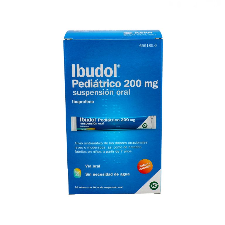 Ibudol 200mg Pediátrico 20 sobres