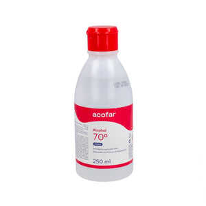 Acofar Alcohol 70º, 250ml.