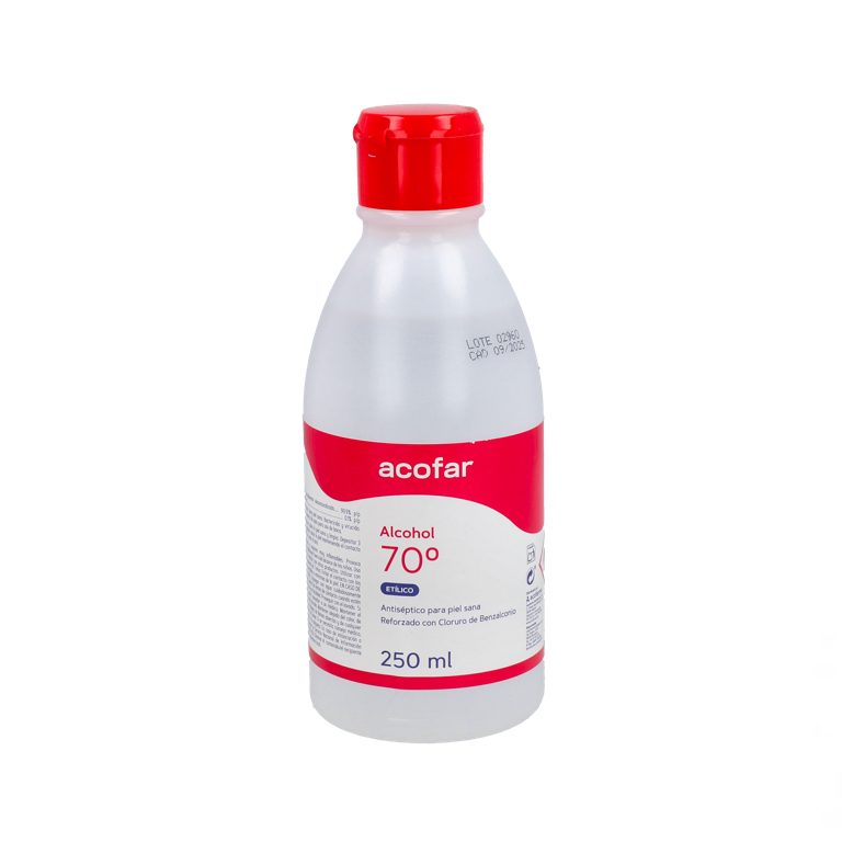 Acofar Alcohol 70º, 250ml.