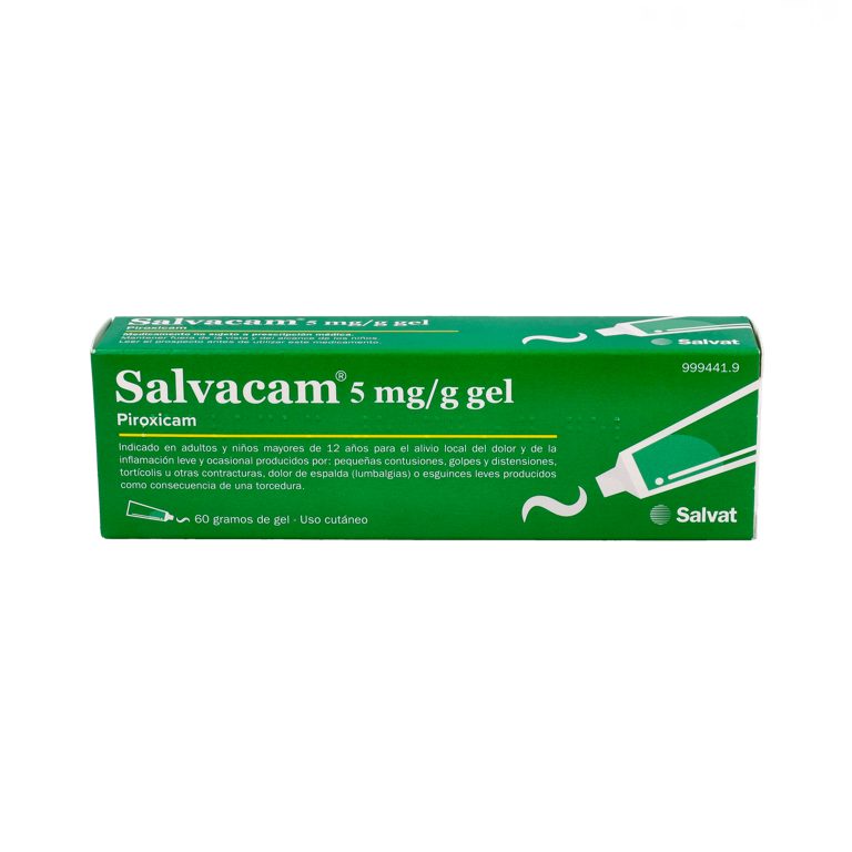SALVACAM 5MG GEL TÓPICO 60 G