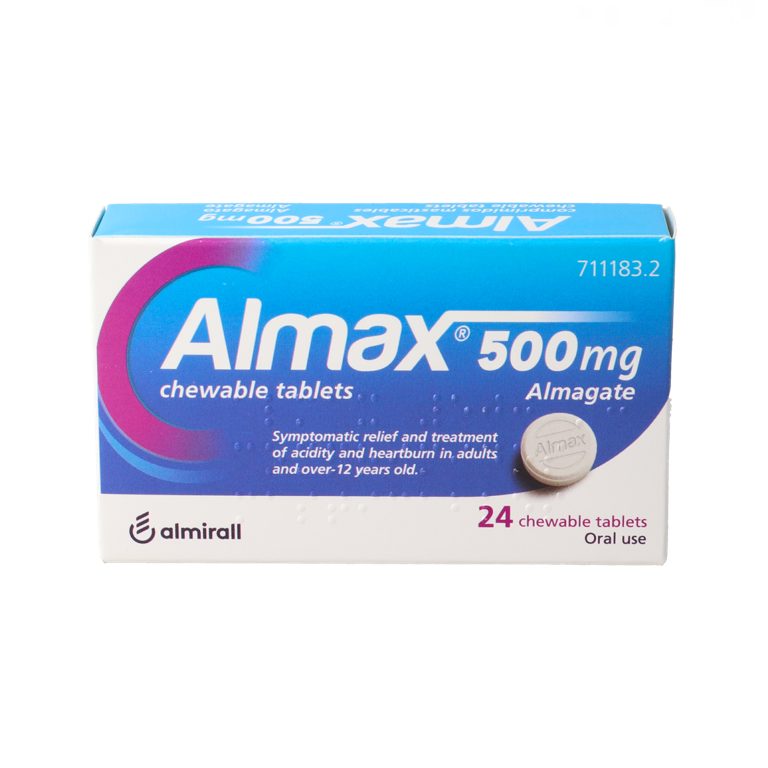 ALMAX 500 MG 24 COMPRIMIDOS