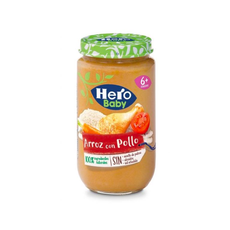 Hero Potito Tarrito de Arroz con Pollo