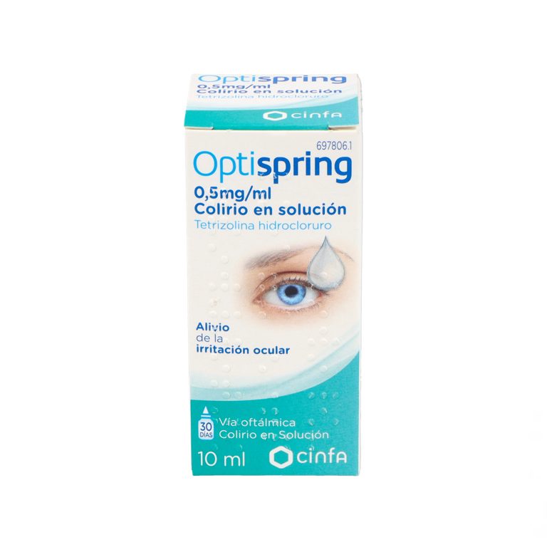 Optispring 0,5mg/ml Colirio en solución monodosis 10ml