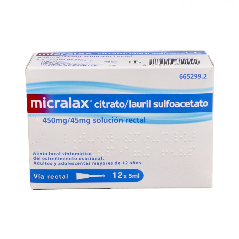 MICRALAX 12 MICROENEMAS 5 ML