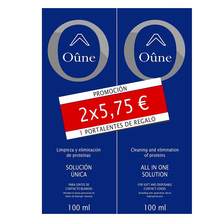 OÙNE SOLUCIÓN LENTES DE CONTACTO 2UDS 360ML