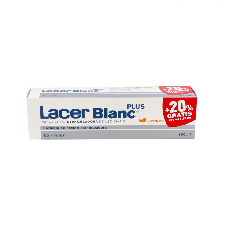 LACER BLANC PASTA DENTAL 125ML - Mc Pharms