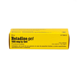 BETADINE 100 MG/G GEL TOPICO 30 G