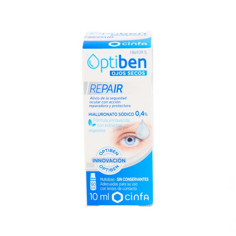OPTIBEN REPAIR 0.4% HIALUR OJO SECO 10ML