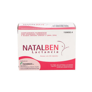 NATALBEN LACTANCIA 60 CAPSULAS