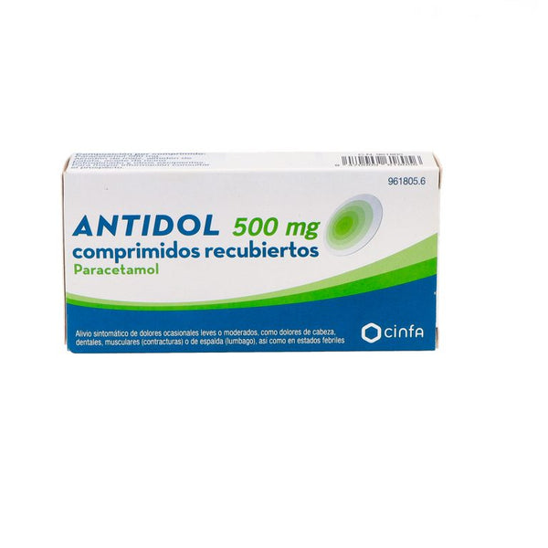 Antalcol Antidol 500 Mg 20 TABLETS - Mc Pharms