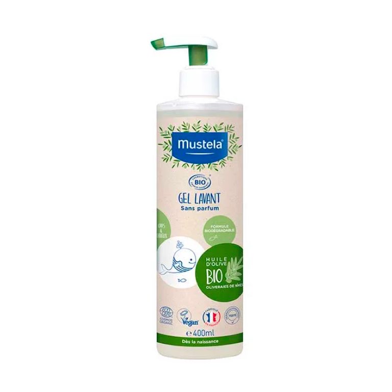 MUSTELA GEL CHAMPÚ BIO 400 ML
