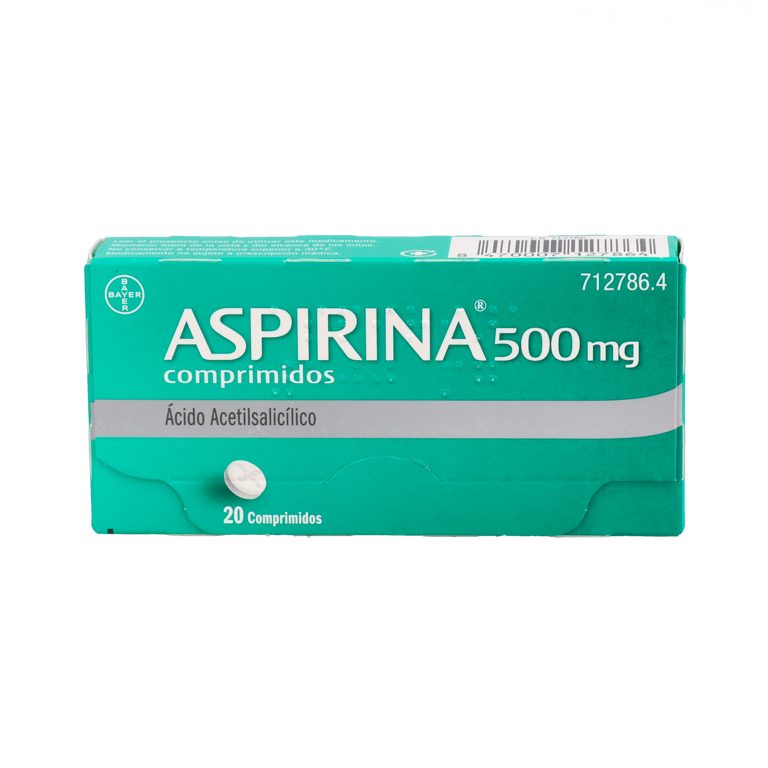 ASPIRINA 500 MG 20 COMPRIMIDOS