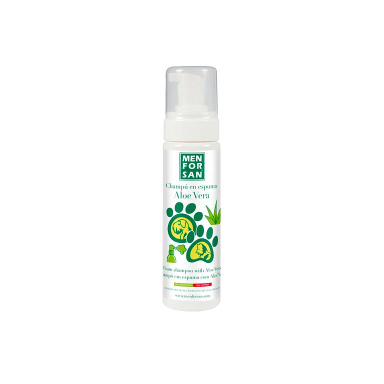 Menforsan Champú en espuma para perros y gatos 200ml