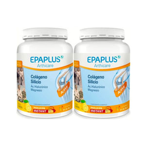 Epaplus Colágeno + Silicio + Ácido Hialurónico Limón 2x334g.