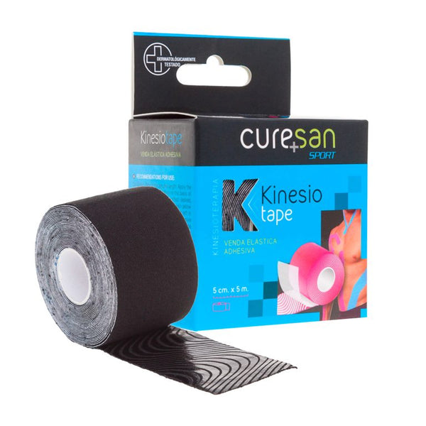 CURESAN KINESIOTERAPIA Negro 5cm x 5cm