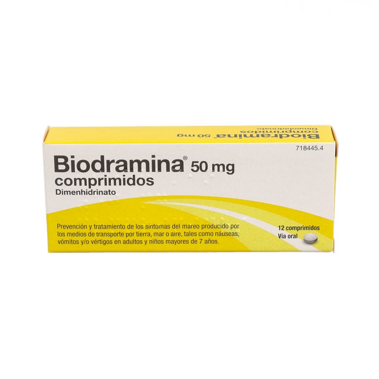 BIODRAMINA 50 MG 12 COMPRIMIDOS