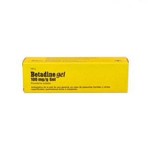 BETADINE 100 MG/G GEL TOPICO 100 G