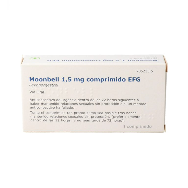 Moonbell EFG 1.5 mg 1 Comprimido
