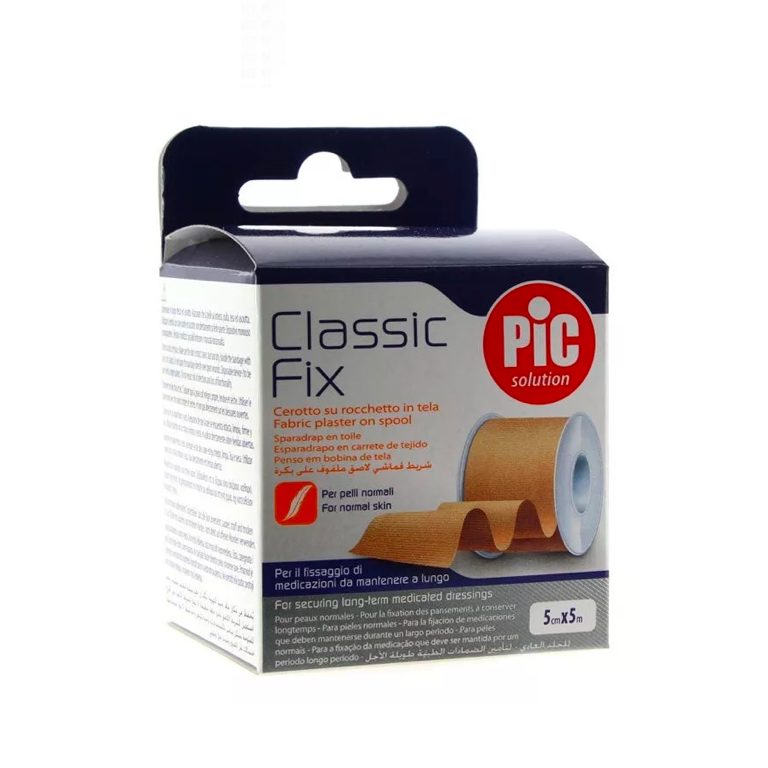 ESPARADRAPO PIC TELA CLASSIC FIX 5X5M