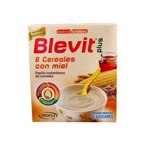 BLEVIT PLUS BIBE 8 CEREALES 600 G + BIBERON MAM - Farmacia de Casa