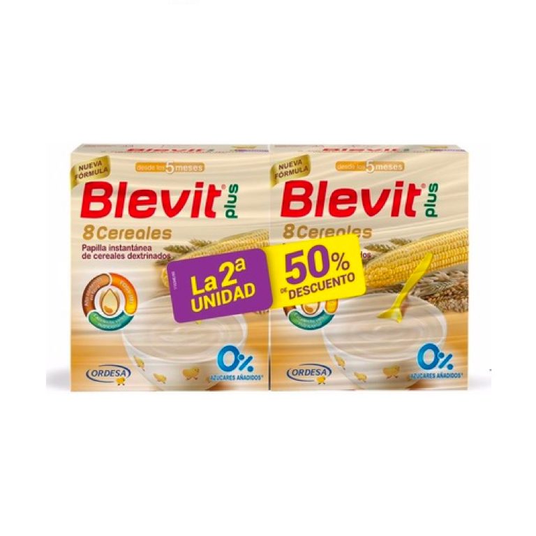 Blevit plus 8 cereales 2ª unidad al 50%