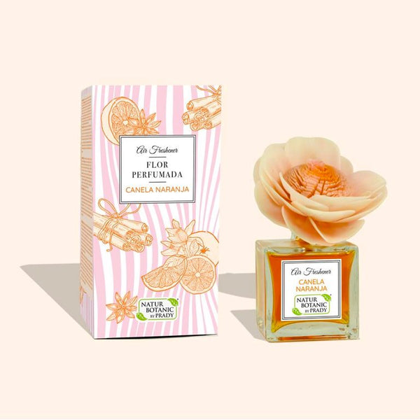 Ambientador Flor Perfumada Canela Naranja 90 ml