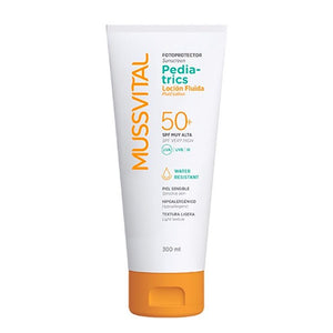 Mussvital Loción fluída pediátrica 50+ 300ml