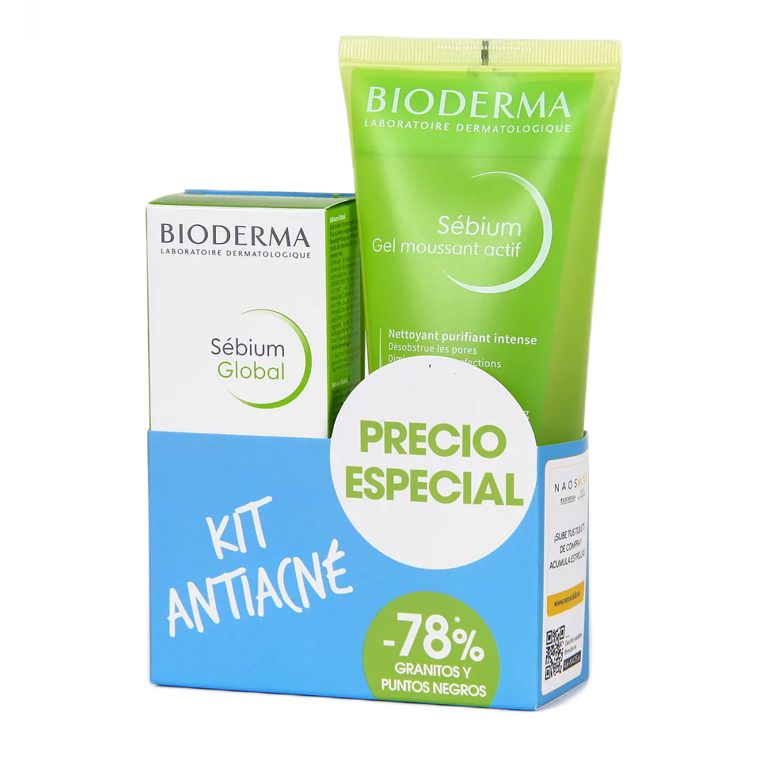 Bioderma PACK Sebium Global + Sebium Gel moussant Actif