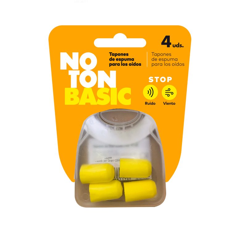 TAPONES OIDOS ESPUMA NOTON 2 PARES