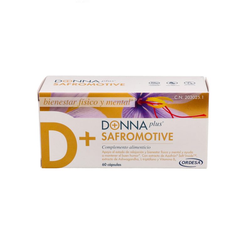 DonnaPlus Safromotive Mujer 60 Cápsulas