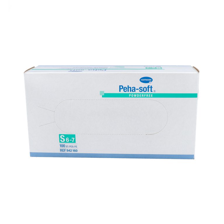 GUANTES LATEX S POLVO 100 U