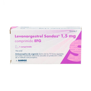 Levonorgestrel Sandoz EFG 1.5mg 1 Tablet