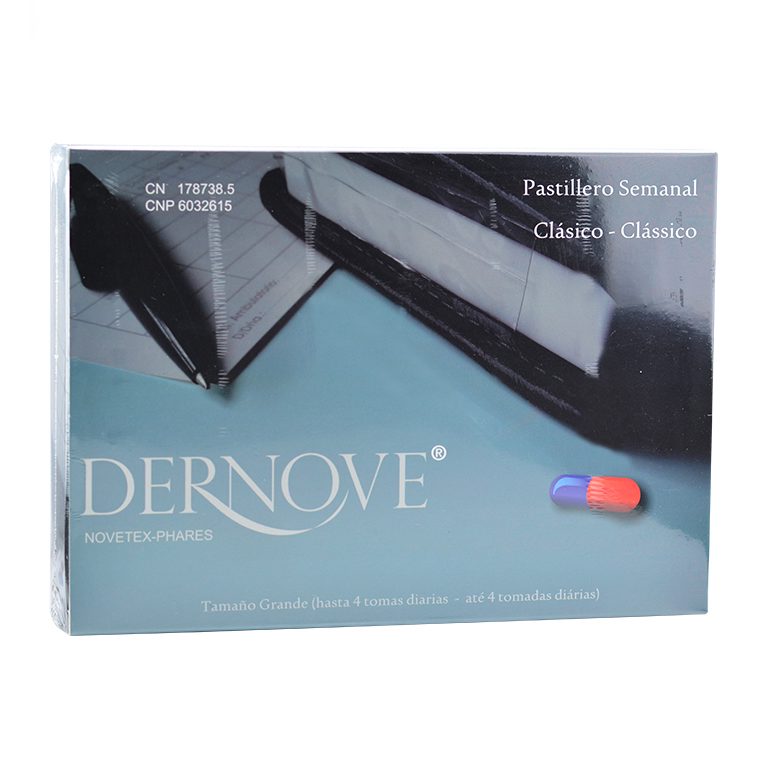 DERNOVE PASTILLERO SEMANAL ESTUCHE