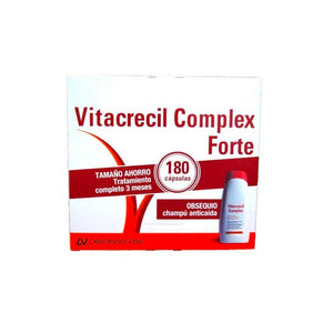 VITACRECIL COMPLEX FORTE 180 CÁPSULAS + GRATIS CHAMPÚ 200 ML