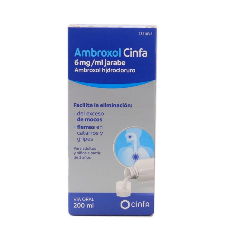 Ambroxol Cinfa Jarabe 6mg/ml 200ml
