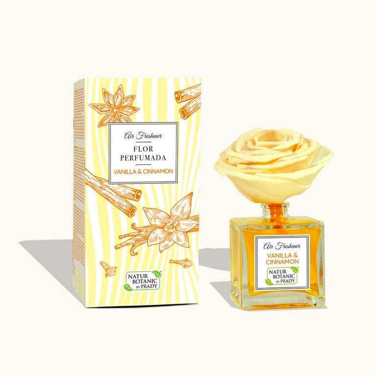 Ambientador Flor Perfumada Canela Vainilla & Cinnamon 90 ml