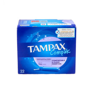 TAMPAX COMPAK LITES 22 U
