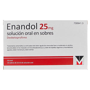 ENANDOL 25 MG SOLUCION ORAL 10 SOBRES