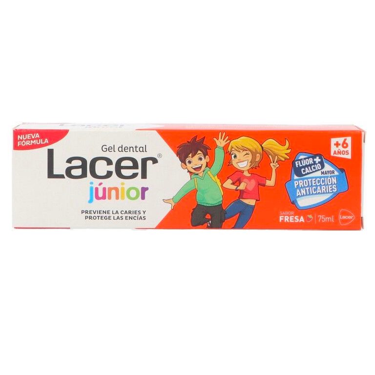 Lacer Junior Gel Dental Fresa 75ml