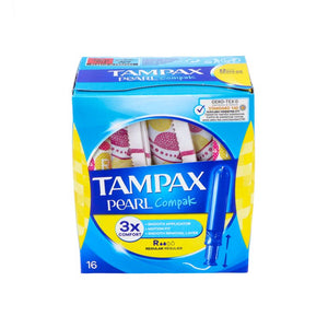TAMPAX COMPAK PEARL REGULAR 16 U