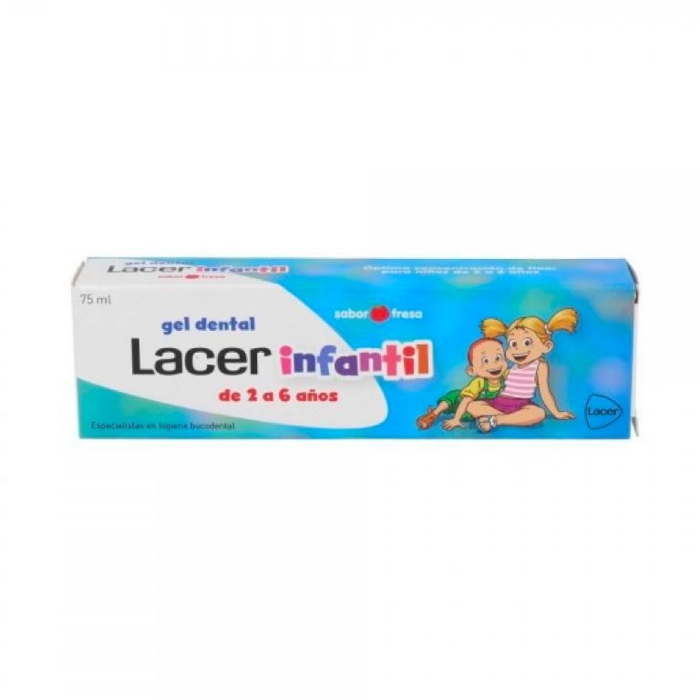 Lacer Infantil Gel Dental Sabor Fresa 75ml + Regalo Jurassic World