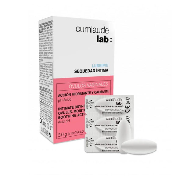 CUMLAUDE LUBRIPIU SEQUEDAD 10 OVULOS
