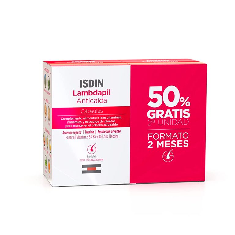 Isdin Cápsulas Anticaída Duo 2x60 Unidades