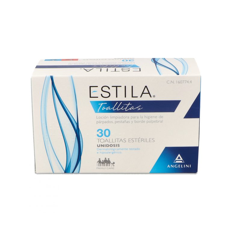 Estila 30 Toallitas Estériles Párpados