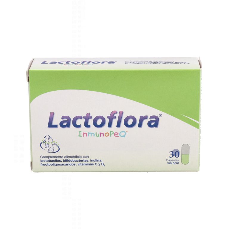 Lactoflora Probióticos InmunoPeQ, 30 Cápsulas