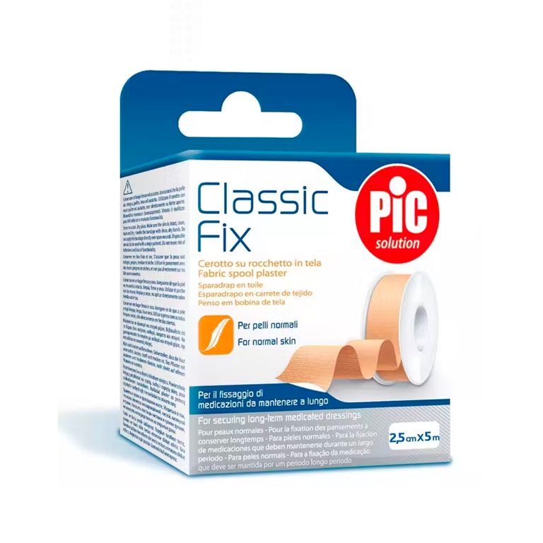 ESPARADRAPO PIC TELA CLASSIC FIX 2,5X5M