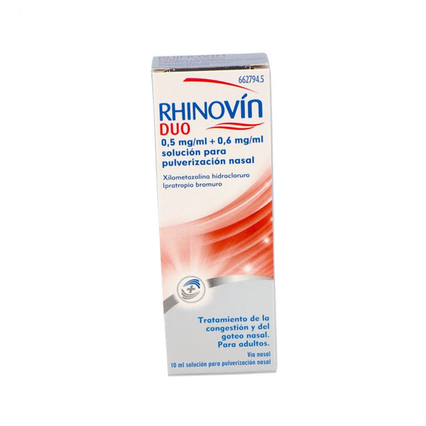 RHINOVIN DUO NEBULIZADOR NASAL 10ML