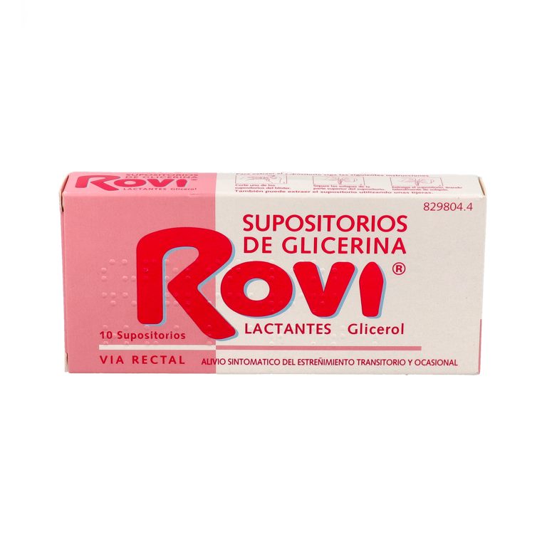 SUPOSITORIOS GLICERINA ROVI LACTANTES 10 U
