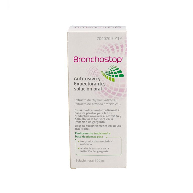 BRONCHOSTOP ANTITUSIVO EXPECT SOL 200 ML